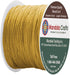 Mandala Crafts 0.5mm 109 Yards Gold Cotton Waxed Cord for Jewelry Making Bracelet Cord Waxed String - Beading String Thread Jewelry Cords for Neck...