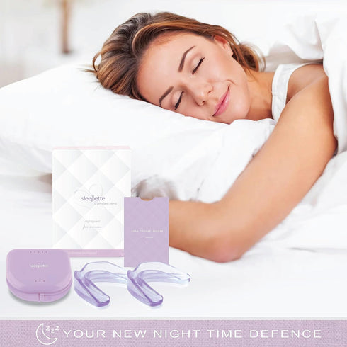 Night Guard for Women, TMJ Mouth Guard for Grinding Teeth at Night Jaw Clenching & Bruxism - Moldable Dental Night Guard for Teeth Grinding Mouth ...