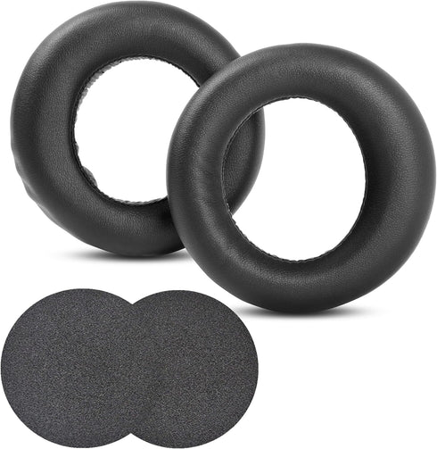 PS5 Replacement Earpads Compatible with Sony Playstation 5 Pulse 3D PS5/PS4 New Version 2018 CUHYA-0080 Wireless Headphones Protein Leather Parts ...