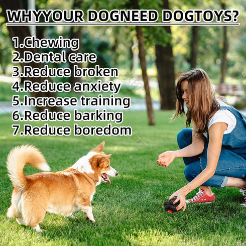 Dog Toys for Aggressive Chewers, Indestructible Dog Toys for Large Dogs, Dog Chew Toy, Dog Chew Toy for Aggressive Chewers, Durable Dog Toy for La...