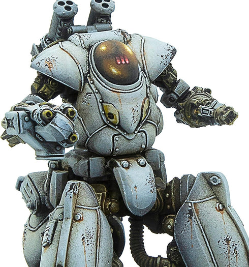 Modiphius Entertainment: Fallout: Wasteland Warfare - Robots: Space Sentry - 1 Figure, 32mm Unpainted Resin Miniatures, Tabletop RPG, Nuka World W...