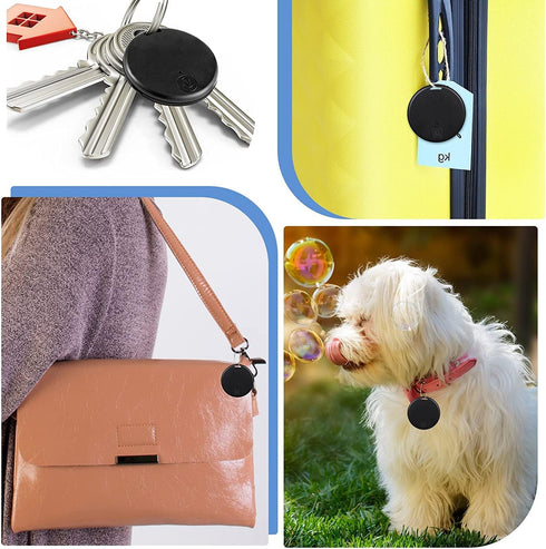 Smart Anti Loss Device Key Finder Locator GPS, Portable Bluetooth Finders Tracker Device with Key Ring for Kids Dog Pet Cat Wallet Luggage...