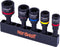 5-Piece SAE Nut Driver Set, Impact Magnetic Nut Setters Made From S2 Steel, Imperial Sizes 1/4"-5/16"-3/8"-7/16"-1/2"...