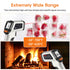 Infrared Thermometer, Laser Temperature Gun for Cooking, Non Contact Temp Gauge, Adjustable Emissivity IR Thermometer Heat Temperature Reader Gun ...
