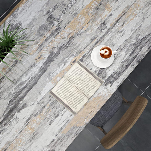 YENHOME Textured Wallpaper Stick and Peel 17.7"X118" Grey Wallpaper Peel and Stick on Concrete Wallpaper Decorative Contact Paper for Accent Walls...