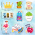 300 PCS Cute Stickers Vsco Stickers for Water Bottles Waterproof Cute Stickers for Kids Teens Girls Aesthetic Vinyl Stickers for Water Bottles Fla...