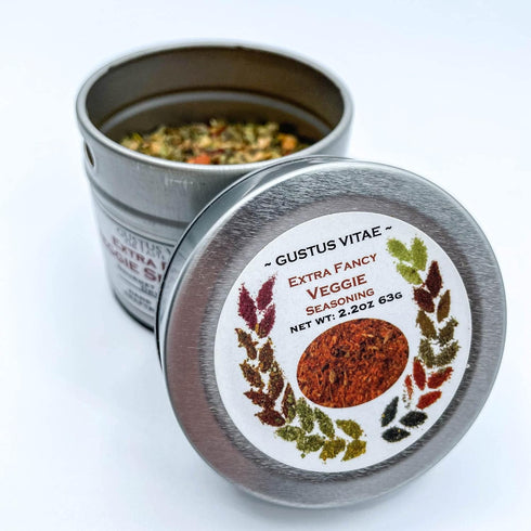 Extra Fancy Veggie Seasoning | Authentic Artisanal Gourmet Spice Mix | All Natural, Non GMO | Hand Crafted in Small Batches | Sustainably Sourced,...