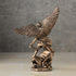 Veronese Design 4 Inch Archangel Saint Michael Slaying Demon Resin Figurine Hand Painted Bronze Finish...