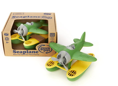 Green Toys Seaplane in Green Color - BPA Free, Phthalate Free Floatplane for Improving Pincers Grip. Toys and Games ,9 x 9.5 x 6 inches...