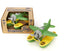 Green Toys Seaplane in Green Color - BPA Free, Phthalate Free Floatplane for Improving Pincers Grip. Toys and Games ,9 x 9.5 x 6 inches...