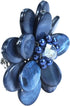 AeraVida Blue Mother of Pearl and Cultured Freshwater Pearl Sweet Azalea Floral Pin or Brooch | Floral Accessory for Women...