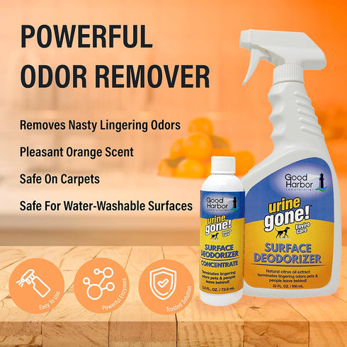 EnviroCare Multi-Surface Concentrate. Eliminates Toughest Surface Odors from Pee, Poo, Vomit, Secretions, Dander, Marking, Garbage & More. Makes 4...