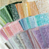 WENSIDUO 186Pcs Craft Textured Scrapbook Paper, Mesh Fabric Scrapbooking Supplies DIY Paper Stickers Craft Kits Collage Materials for Junk Journal...