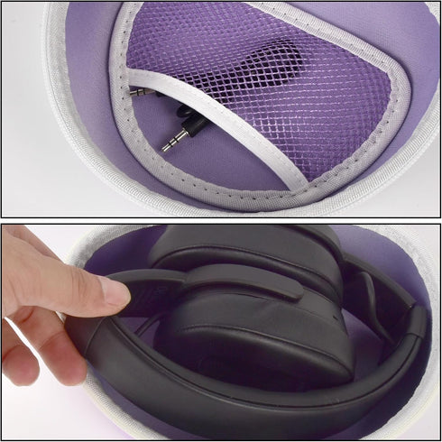 Headphone Case for Skullcandy Crusher/Hesh/Evo Wireless Over-Ear Bluetooth Earphones, for Beats Studio Pro/ 3/Solo 4/3/2 Headphones and More Noise...