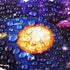 Galaxy Scalloped Borders Outer Space Straight Borders Trim Night Sky Bulletin Board Classroom Bulletin Board Wall Decor Back to School Bulletin Tr...