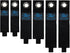 Heavy Duty Storage Straps - 6 Pack: 2 Medium, 2 Large, 2 XL - Extension Cord Ties - Storage Strap - By Watt's Wire...