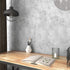 LACHEERY 15.8"x160" Grey Concrete Wallpaper Wall Paper Roll Peel and Stick Removable Self Adhesive Contact Paper for Countertops Cement Decorative...