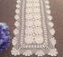 Damanni Rectangular Cotton Handmade Crochet Lace Table Runner Doilies Table Dresser Scarf Décor,16 Inch by 47 Inch?Beige...