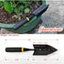 Heavy-Duty Trowel Garden Tool, Stainless Steel Serrated Hand Shovel for Effortless Digging, Weed Control, and Precise Bulb Planting...