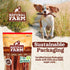 Natural Farm Bully Coated Gourmet Collagen Sticks (12 Inch, 3 Pack), Real Bully Beef Coated, 95% Natural Collagen Dog Chews, Supports Healthy Join...