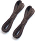LWR CRAFTS 2mm Waxed Cotton Cord 45 Feet Per Pack (Pack of 2) (Chocolate)...