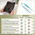 6 Pack Dental Tools Teeth Cleaning Kit, Plaque Tartar Remover for Teeth and Oral Care for Adults, Kids and Pets, includes Tongue Scraper, Mirror, ...