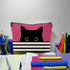 Black Cat Gifts - Gifts For Cat Lovers, Cat Makeup Bag, Cat Mom Gifts, Black Cat Small Makeup Cosmetic Bag For Purse(Pink Makeup Bag),Makeup Bag 7...