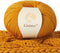 100% Merino Wool Yarn, 6-Ply Luxurious and Soft Yarn for Hand Knitting & Crocheting, 1.76 OZ/50g, 127 yds/116 Meters (Pumpkin, 1 Ball)...