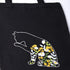 Harimau Beginner Canvas Tote Bag Embroidery Kit,Black Kitten Pattern,Cross Stitch Kits, Including Stamped Embroidery Bag with 1 Embroidery Hoops,N...