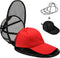 Hat Cleaner, 1Pack Baseball Caps Hat Washer for Washing Machine, Ball Cap Washing Hat Cage Protector Holder Fit for Adult and Kid's Caps, Foldable...