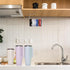 Tumbler Lid Organizer, Self-Adhesive or Drilled Tumbler Lid Hooks for Yeti Tumblers/Stanley Tumblers/Simple Modern Tumbler Lids for Kitchen Organi...