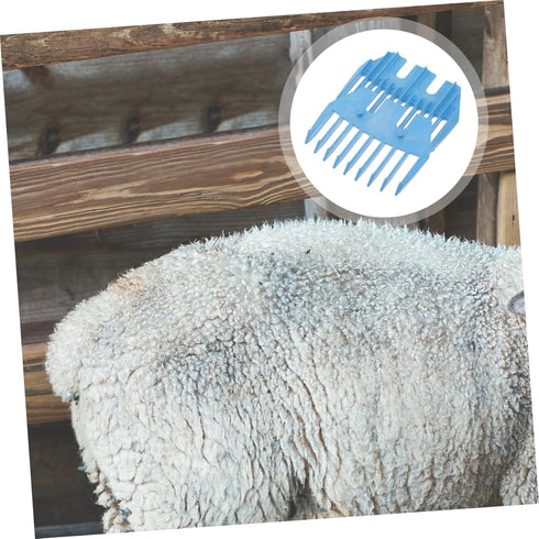 2pcs Electric Wool Shears Accessories Goat Trimmer Electric Razor Shaver Guide for Sheep Clipper Guide for Sheep Grooming Shaver Guide Clippers Pl...