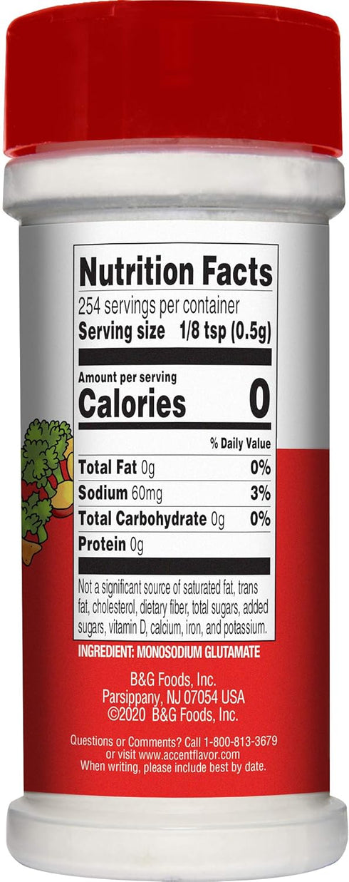 Ac'cent All Natural Flavor Enhancer, 4.5 Ounce (Pack of 6)...