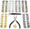 6Boxes Jump Rings for Jewelry Making Supplies Kit, 2280PCS Jump Rings and Lobster Clasps Jewelry Findings Kit for Jewelry and Necklace Repair with...