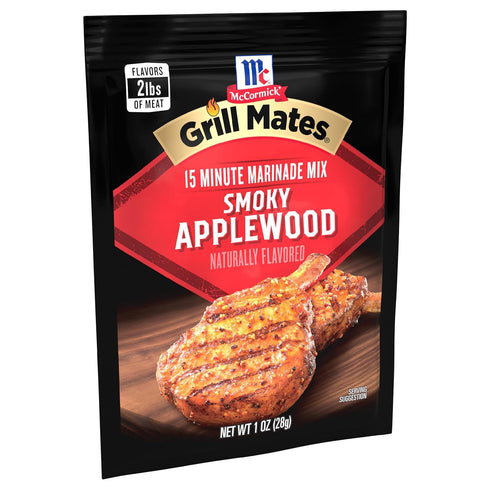 McCormick Grill Mates Smoky Applewood Marinade Mix, 1 oz (Pack of 12)...