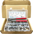 200 Pcs 304 Stainless Steel Stepless Single Ear 5-33mm Hose Clamps with Pincers Crimper Tool Kit | Securing Pipe Hoses Automotive | Cinch Rings Pi...