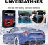 Heated Steering Wheel Cover 15" Steering Wheel Warmer 12V Heated Auto Steering Wheel Protector Cover for Winter Universal Fit Steering Wheel Outer...