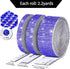 3 Rolls 6.6 Yards Self-Adhesive Crystal Rhinestone Diamond Ribbon, 2 mm Rhinestones for Arts Crafts, DIY Computer Water Bottle Makeup Table Decora...