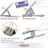 Achieva EZ Binder Clips, Large, Pack of 16, Gray (99216)...