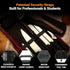Chef Knife Roll Bag Travel Case | 8 Pockets for Knives & Tools | 2 Flaps with Cleaver & Mesh Pocket | Honing Rod Slot | Chef Knife Case for Profes...