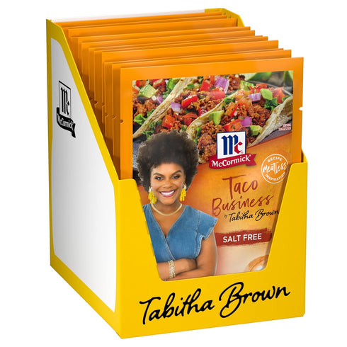 McCormick Taco Business Seasoning Mix by Tabitha Brown, 1 oz (Pack of 12)...
