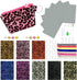 AOUXSEEM 8 Set Sewing Zipper Coin Purse Making Kit for Beginners Learn to Sew, Shiny Leopard Fabric DIY Small Pouch Bag Crafts Supplies for Women ...