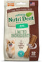 Nylabone Nutri Dent Dog Dental Chews - Natural Dog Teeth Cleaning & Breath Freshener - Dental Treats for Dogs - Filet Mignon Flavor, Mini (32 Coun...