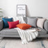Woaboy Set of 2 Red Outdoor Throw Pillow Covers Decorative Farmhouse Linen Pillowcase Solid Waterproof Cushion Cases for Bedroom Living Room Sofa ...