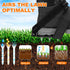 Lawn Aerator Shoes, Fully Assembled Stainless Steel Spikes Shoes, Adjustable Gardening Shoes Lawn Aerator Tool Aeration Shoes Suitable for Lawn Ya...