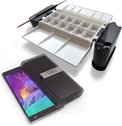 Watercolor Palette by Portable Painter - Ultralight - Travel - Pocket Size - Professional Quality...