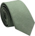 RBOCOTT Solid Color Cotton Slim Tie Skinny Necktie for Men 6cm...