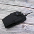 Create idea Radio Pouch Security Walkie Talkie Bag Belt Holder Black Nylon 1000D for Fireman Teacher...