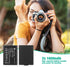 FirstPower Replacement LP-E10 Batteries Compatible with Canon EOS Rebel T3, T5, T6, T7, T100, Kiss X50, Kiss X70, 1100D, 1200D, 1300D, 2000D Camer...