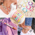 QUEFE 4500pcs Clay Heishi Beads for Bracelet Making, 24 Colors Flat Round Polymer Clay Beads 6mm Spacer Beads with Pendant Charms Kit for Jewelry ...